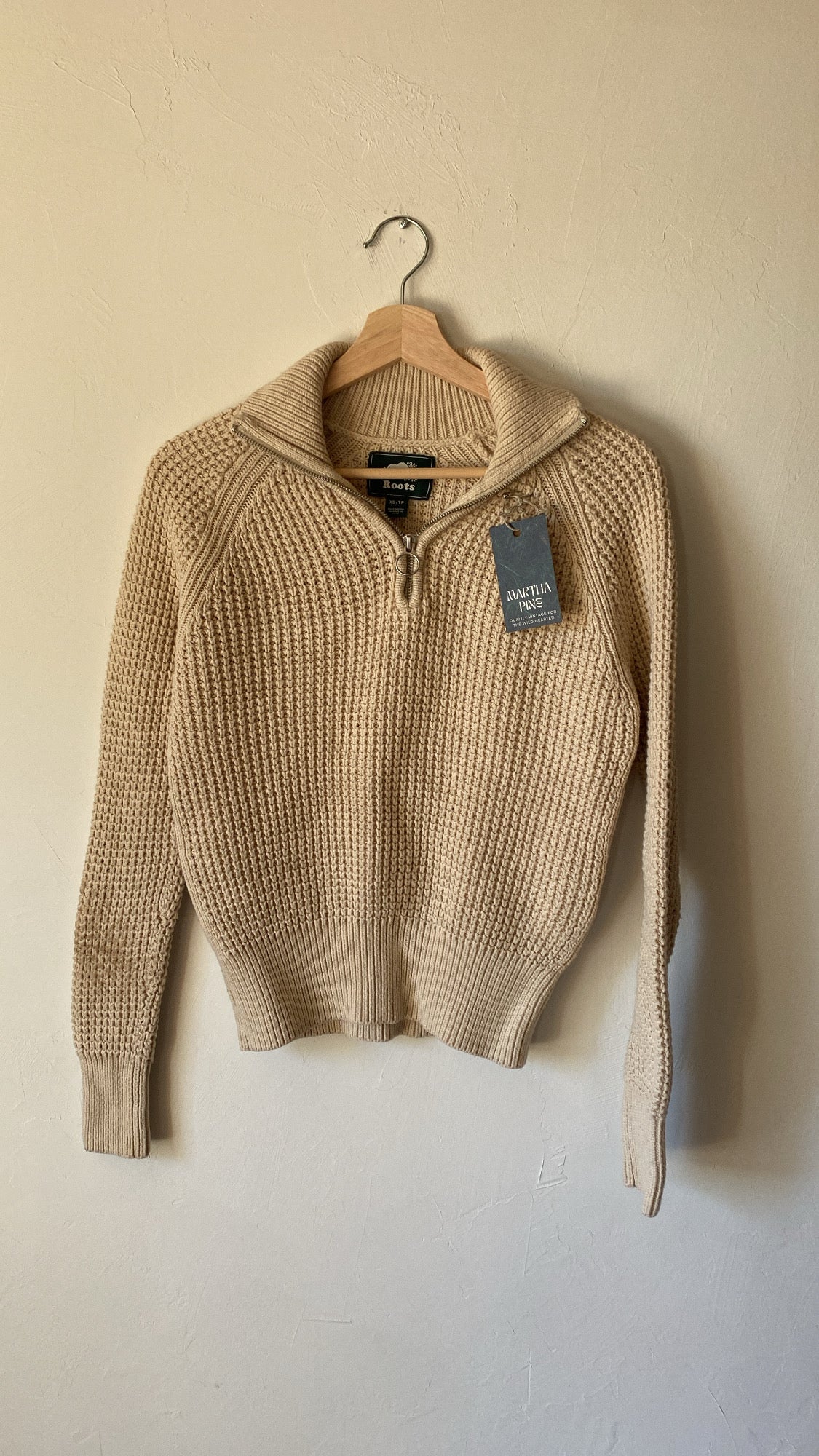 Vintage S117: Roots Wool + Cotton Knit