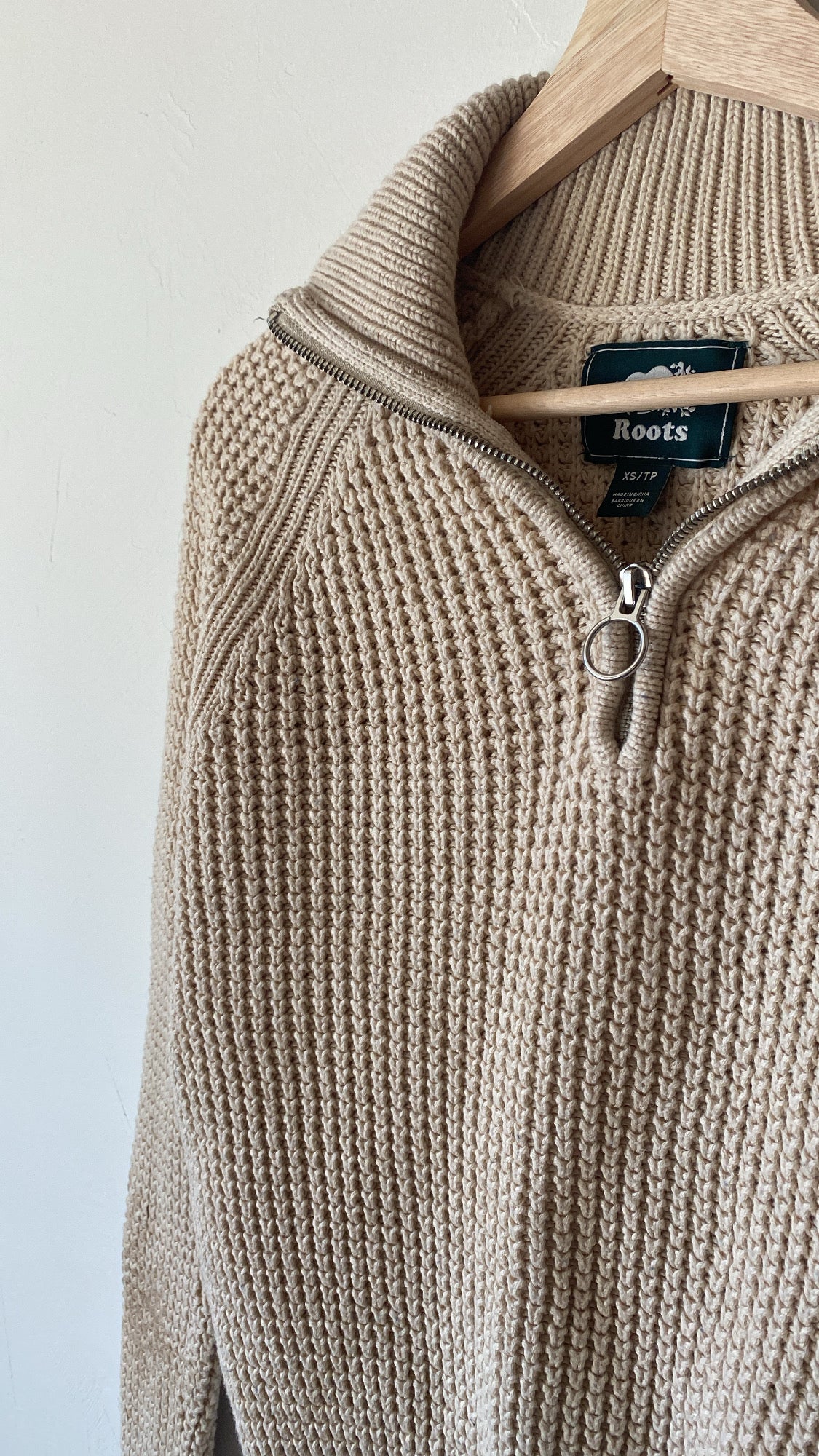 Vintage S117: Roots Wool + Cotton Knit