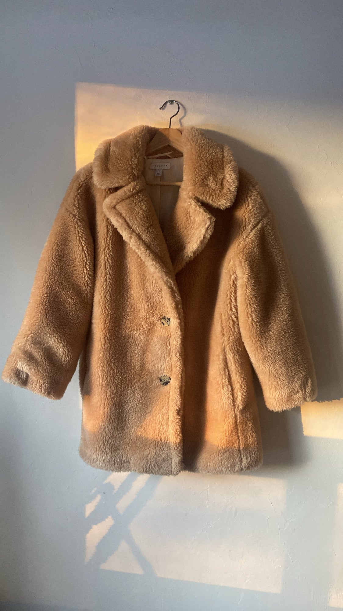 Vintage 113: Fluffy TopShop Coat