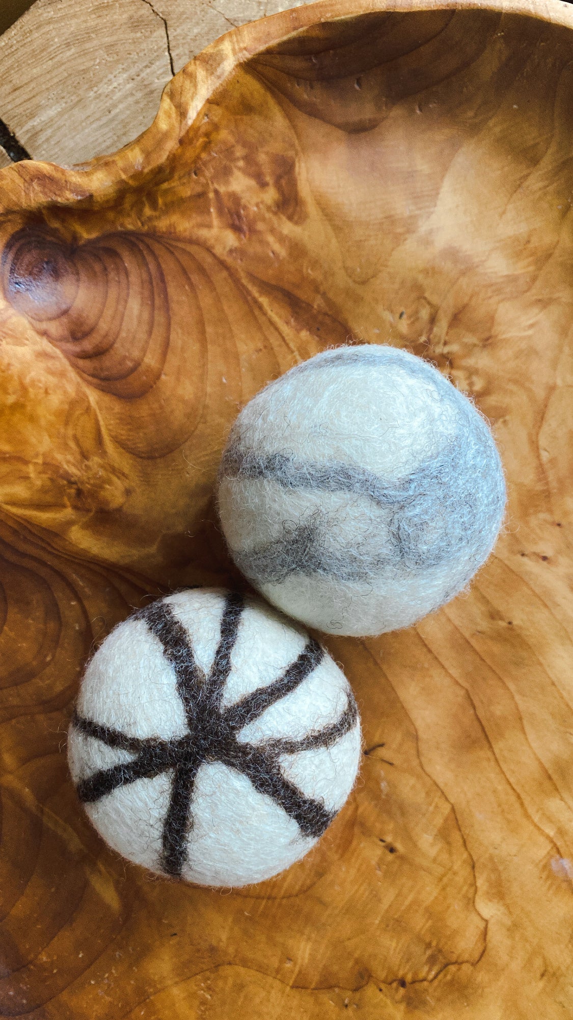 Wool Balls for Dogs | Set of 2