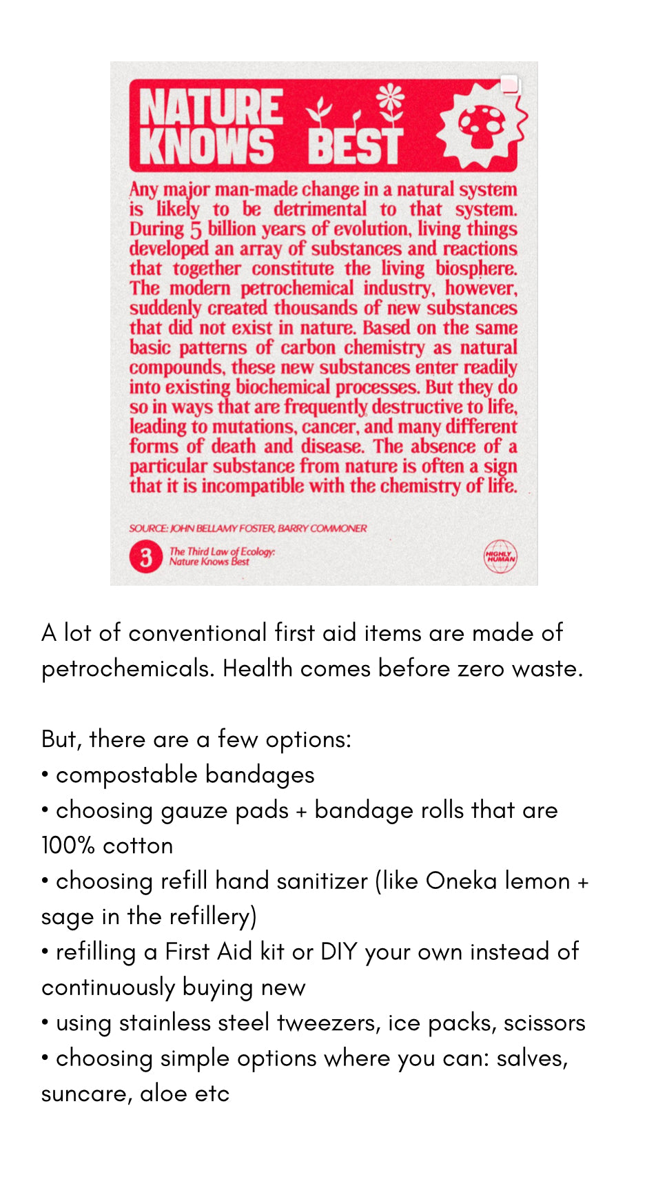 Compostable Plastic-Free Bandages | options