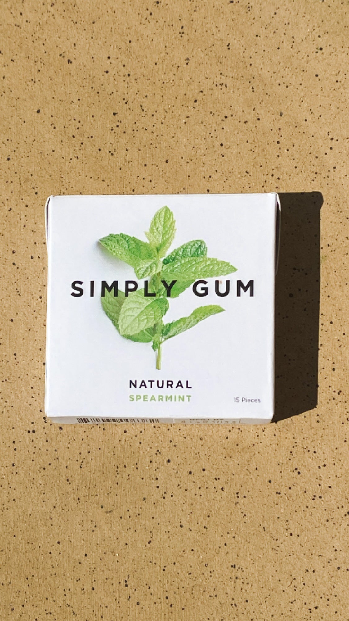 Plastic-free Chewing Gum