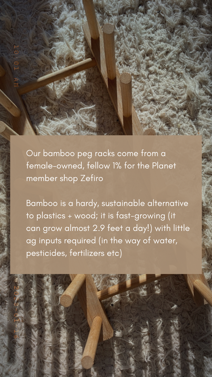 Zefiro Bamboo Drying Rack