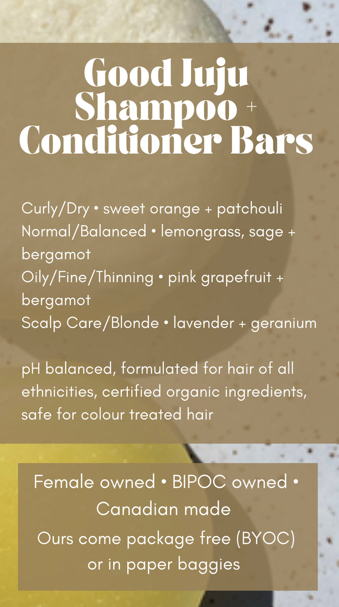 Good Juju Shampoo + Conditioner Bars Harlowe Green