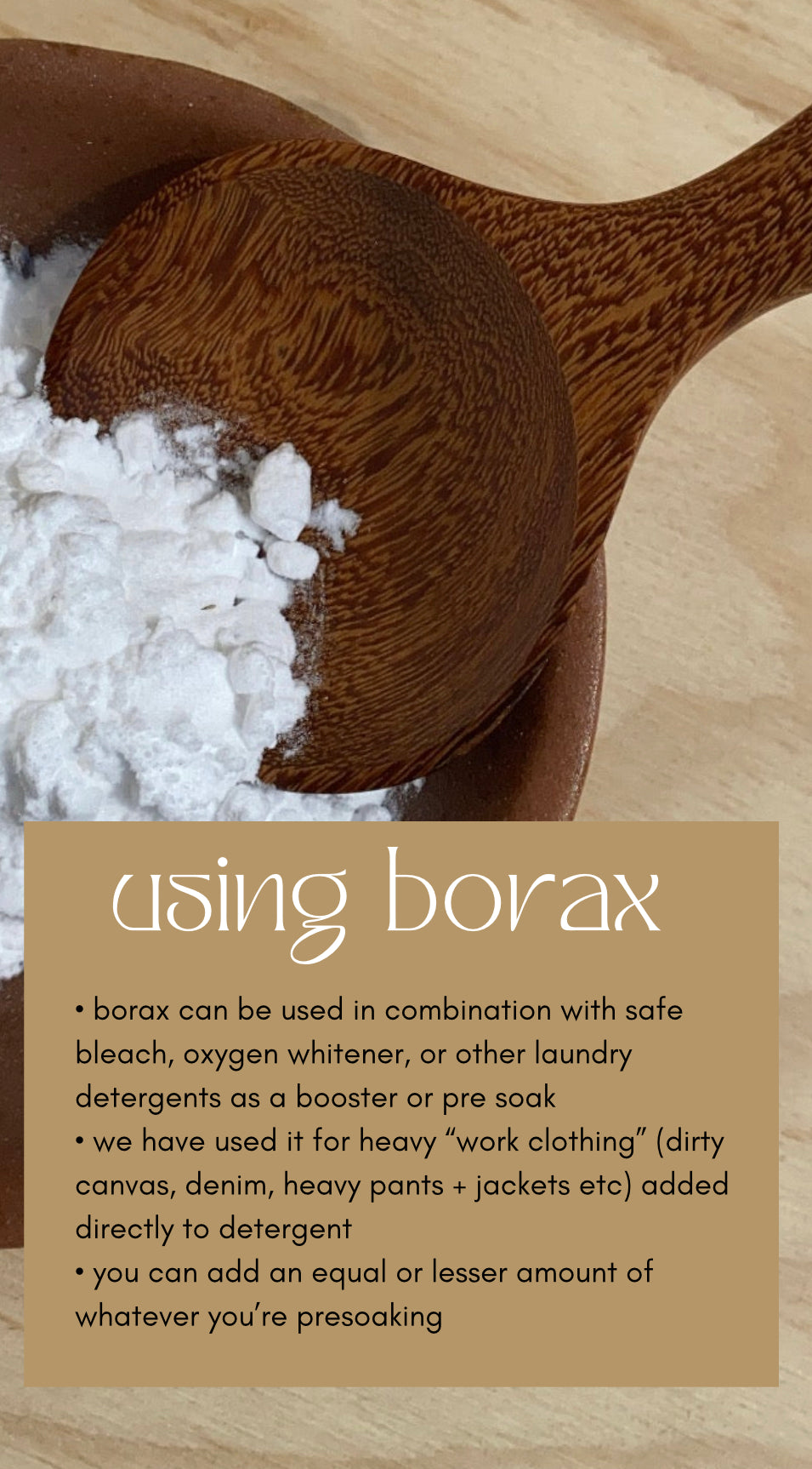 Borax | options
