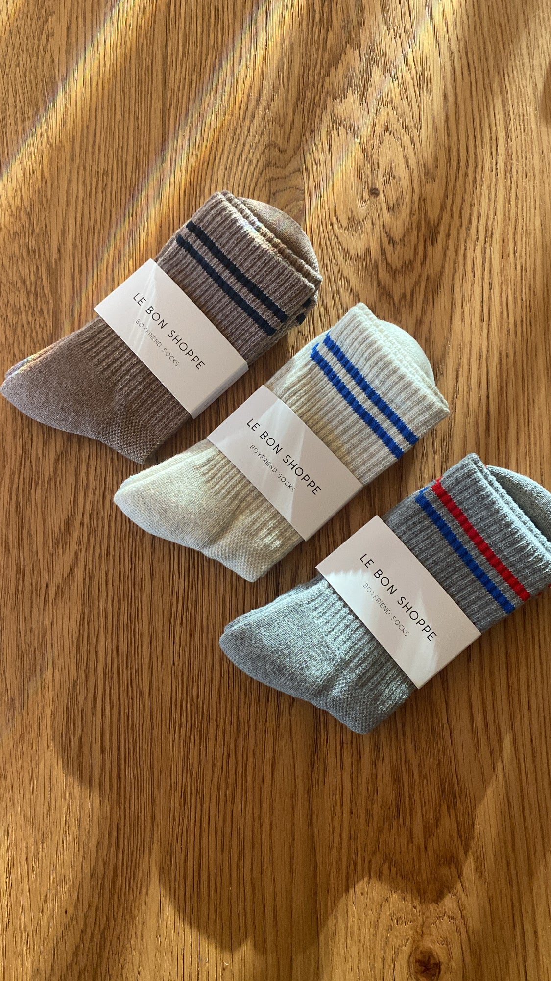 Boyfriend Socks | Le Bon Shop