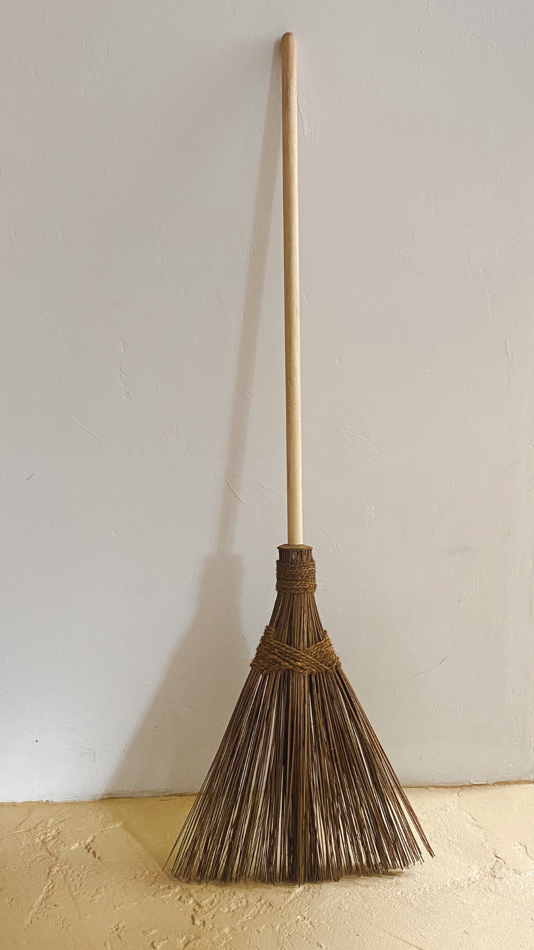 coconut palm outdoor broom Coconut Outdoor Broom – Harlowe Green