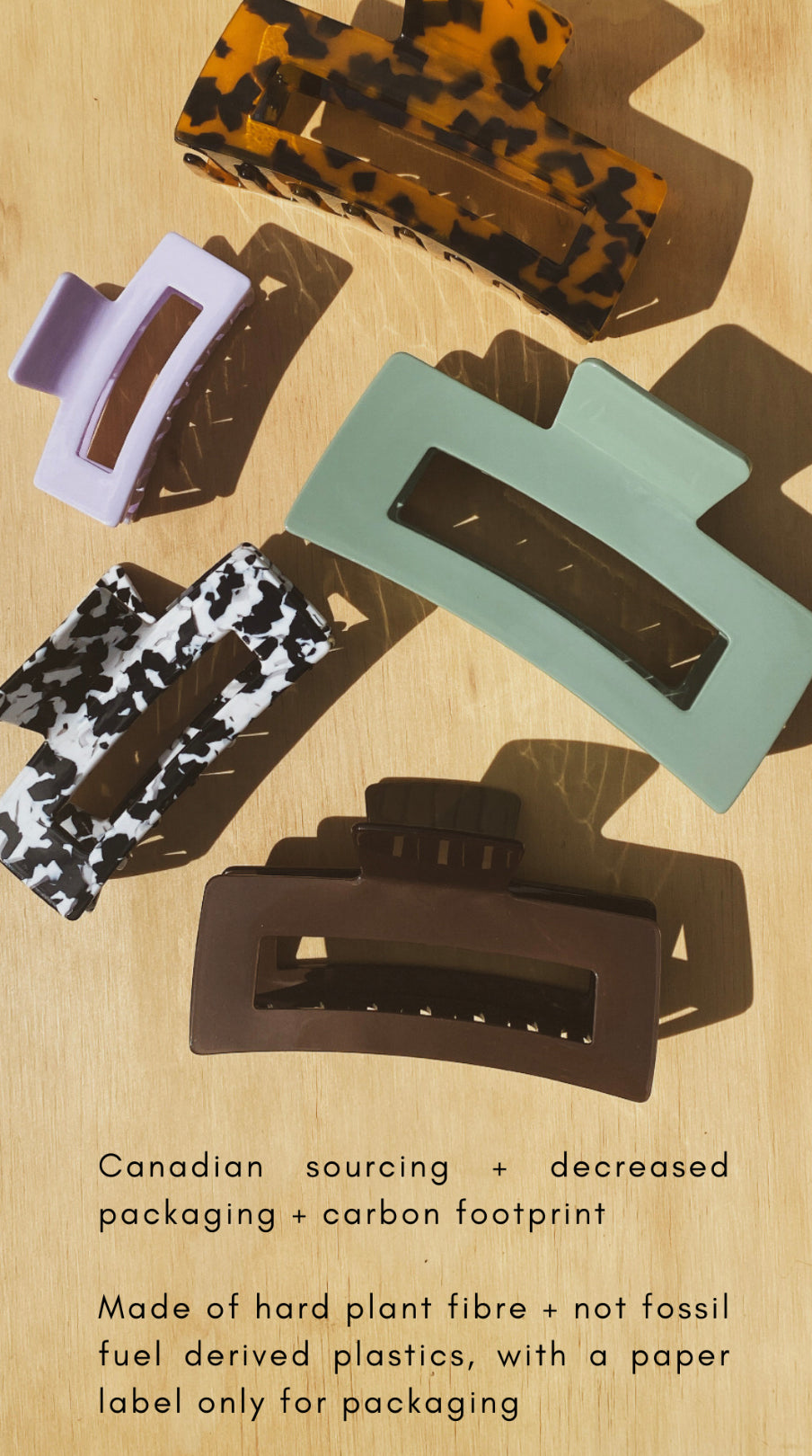 Sustainable Claw Clip | Medium | options