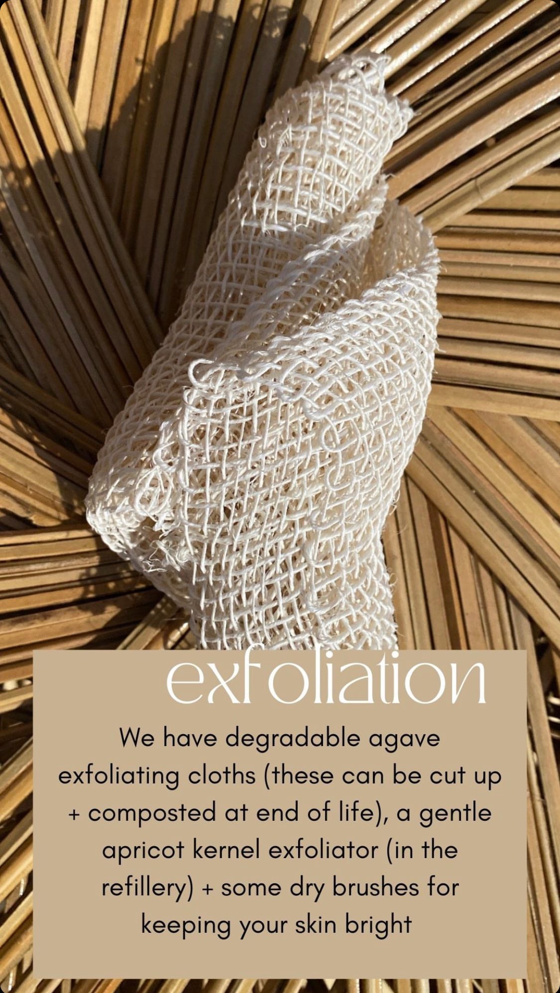 Agave Exfoliating Cloth