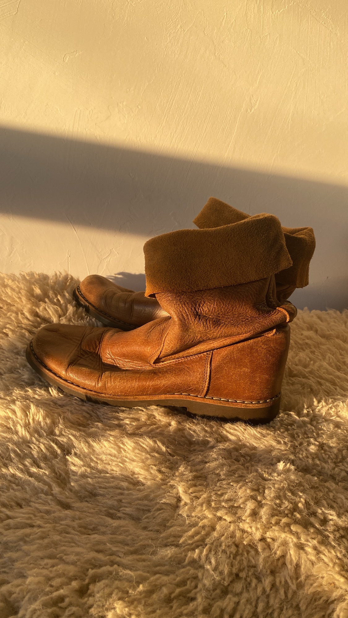 Vintage 124: Roots Tribe Leather Boots