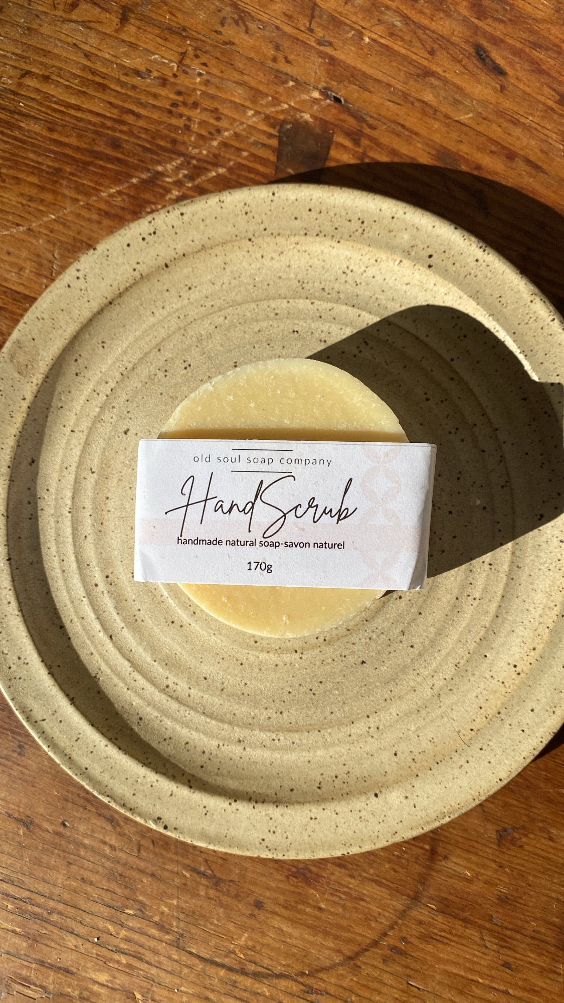 Lavender Lemon Hand Scrub Bar