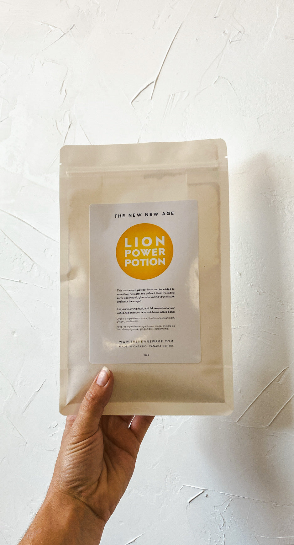 Lion Power Potion | Energy + Mood Boosting Adaptogens