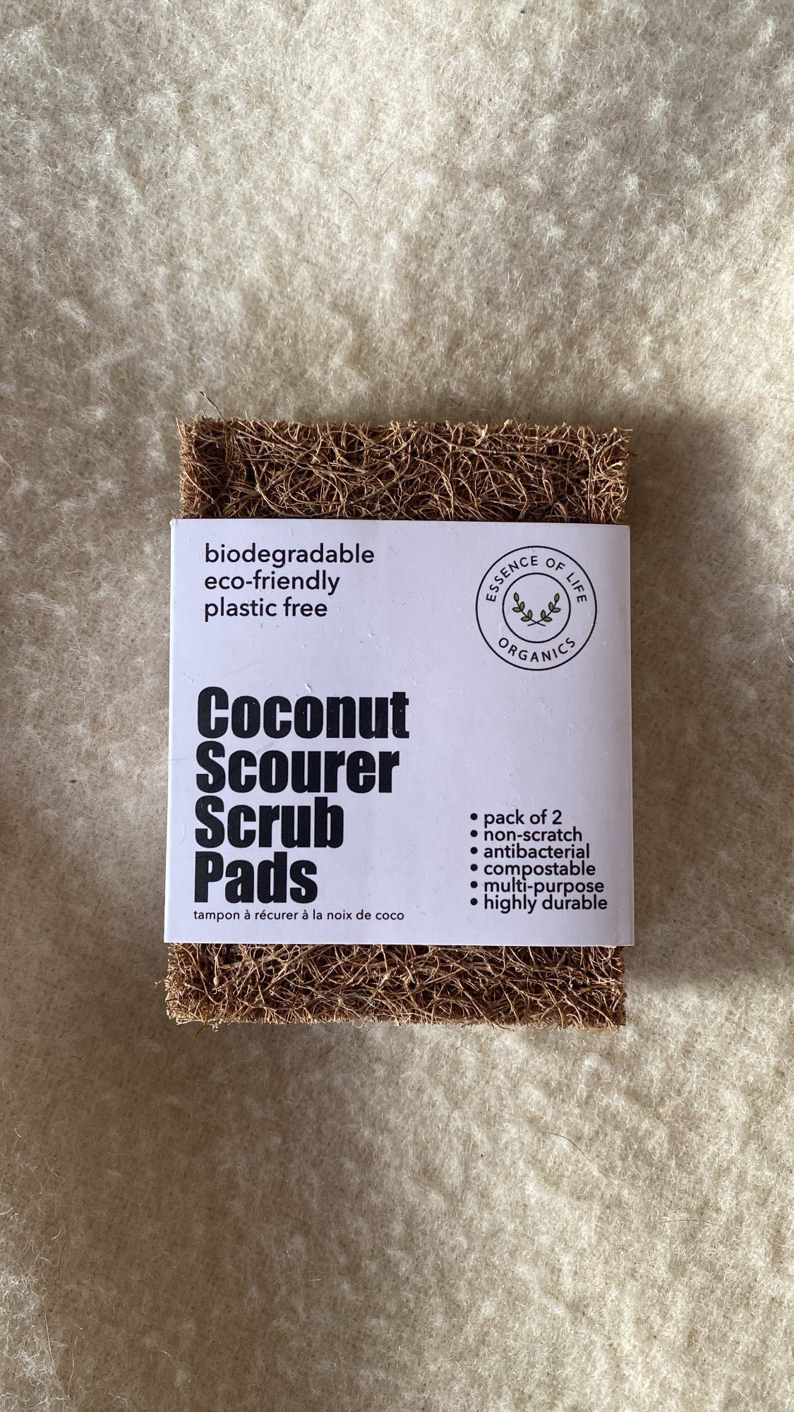 Coconut Scouring Sponges | Set of 2