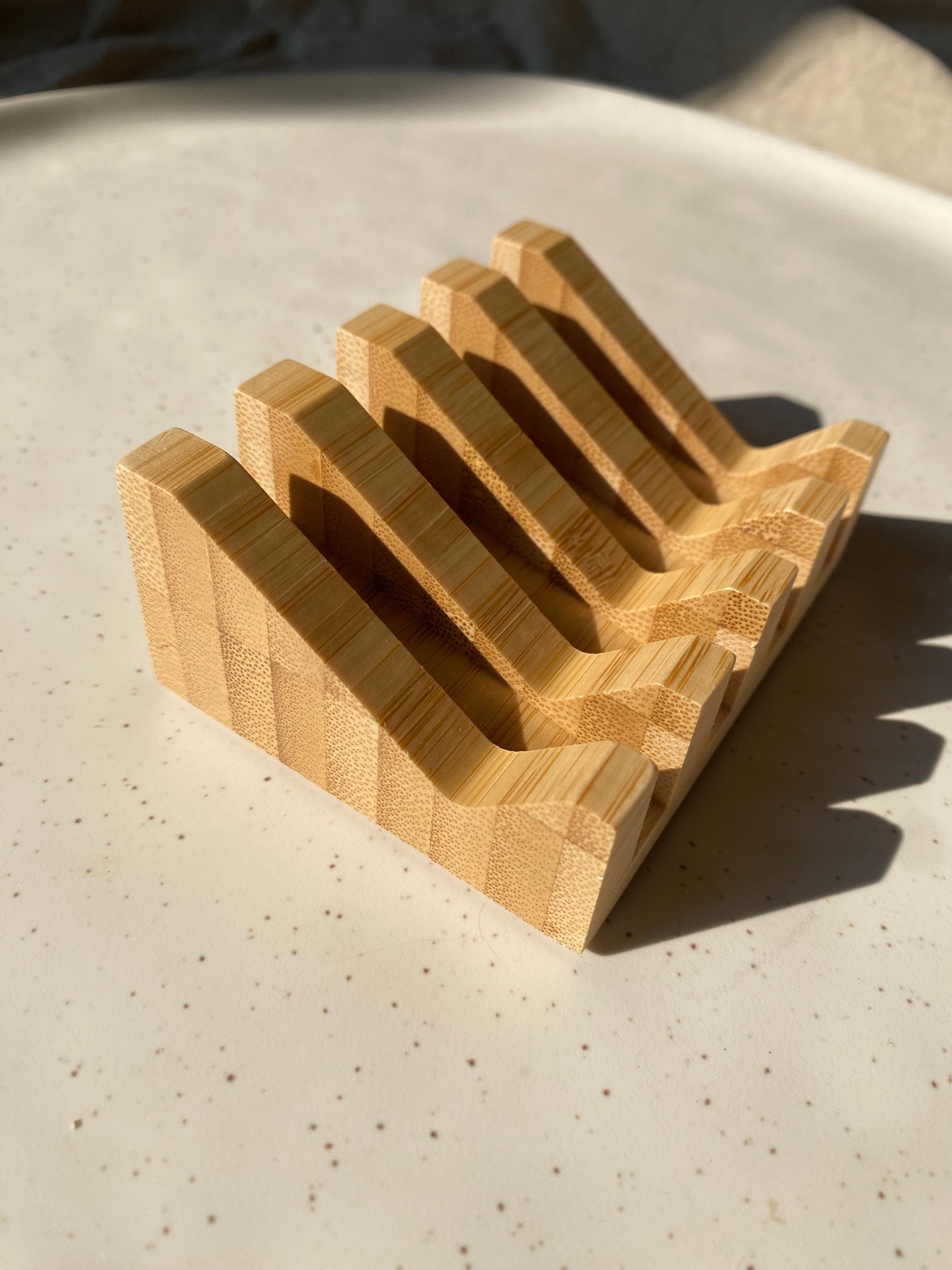 Slanted Waterfall Soap Tray