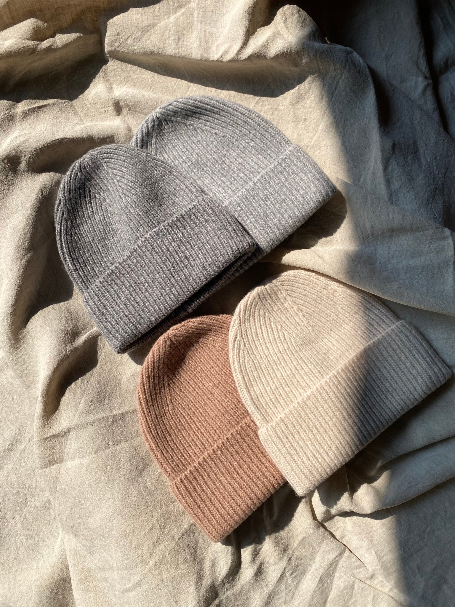 Merino Wool Beanies | Neutrals