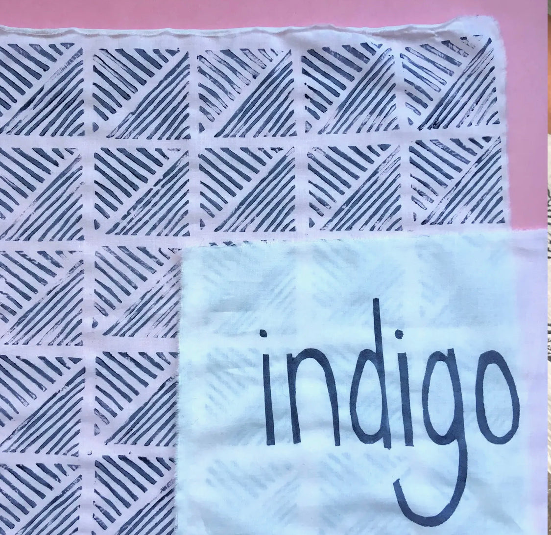 Indigo Block Printing Kit