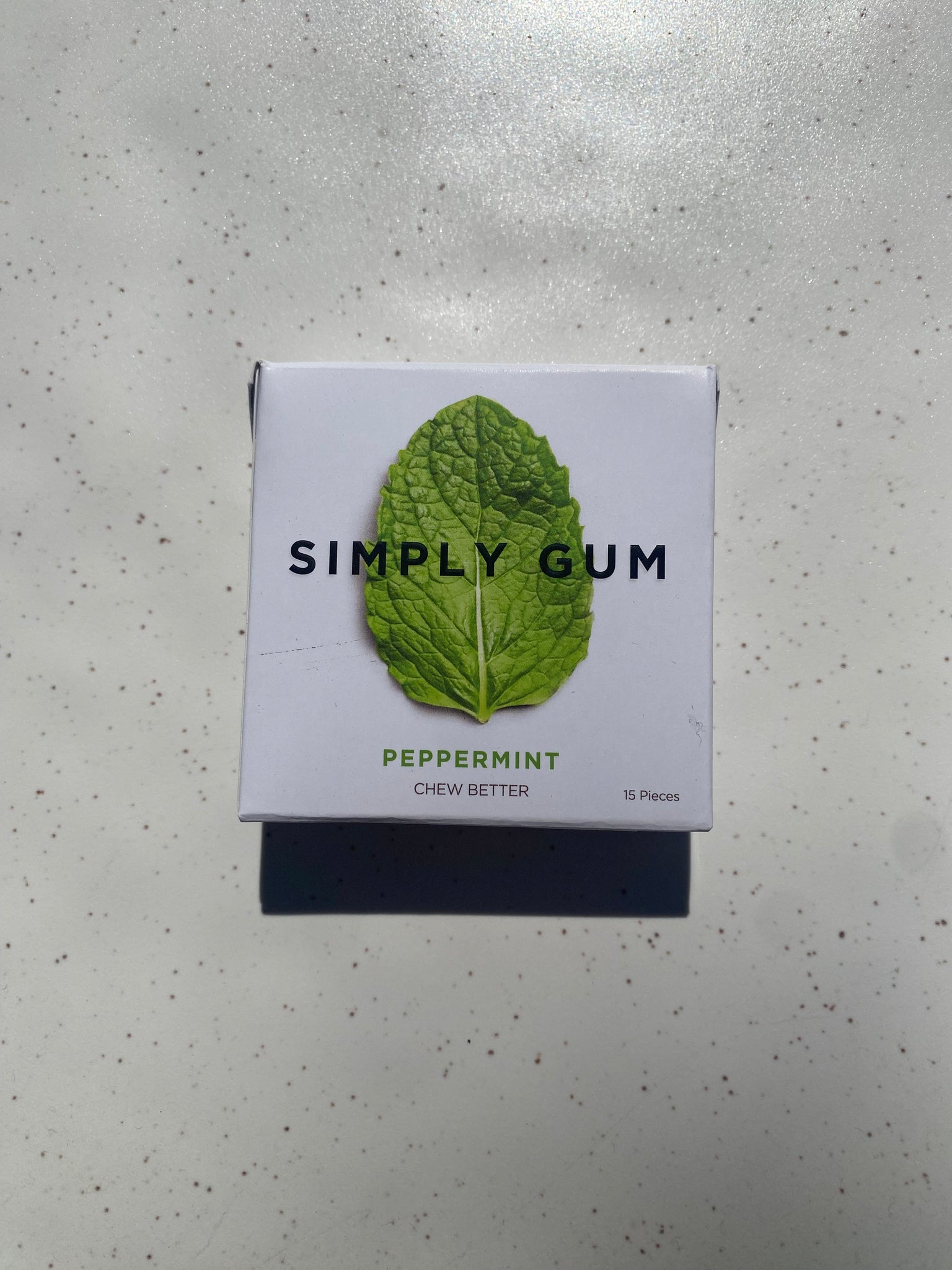 Plastic-free Chewing Gum