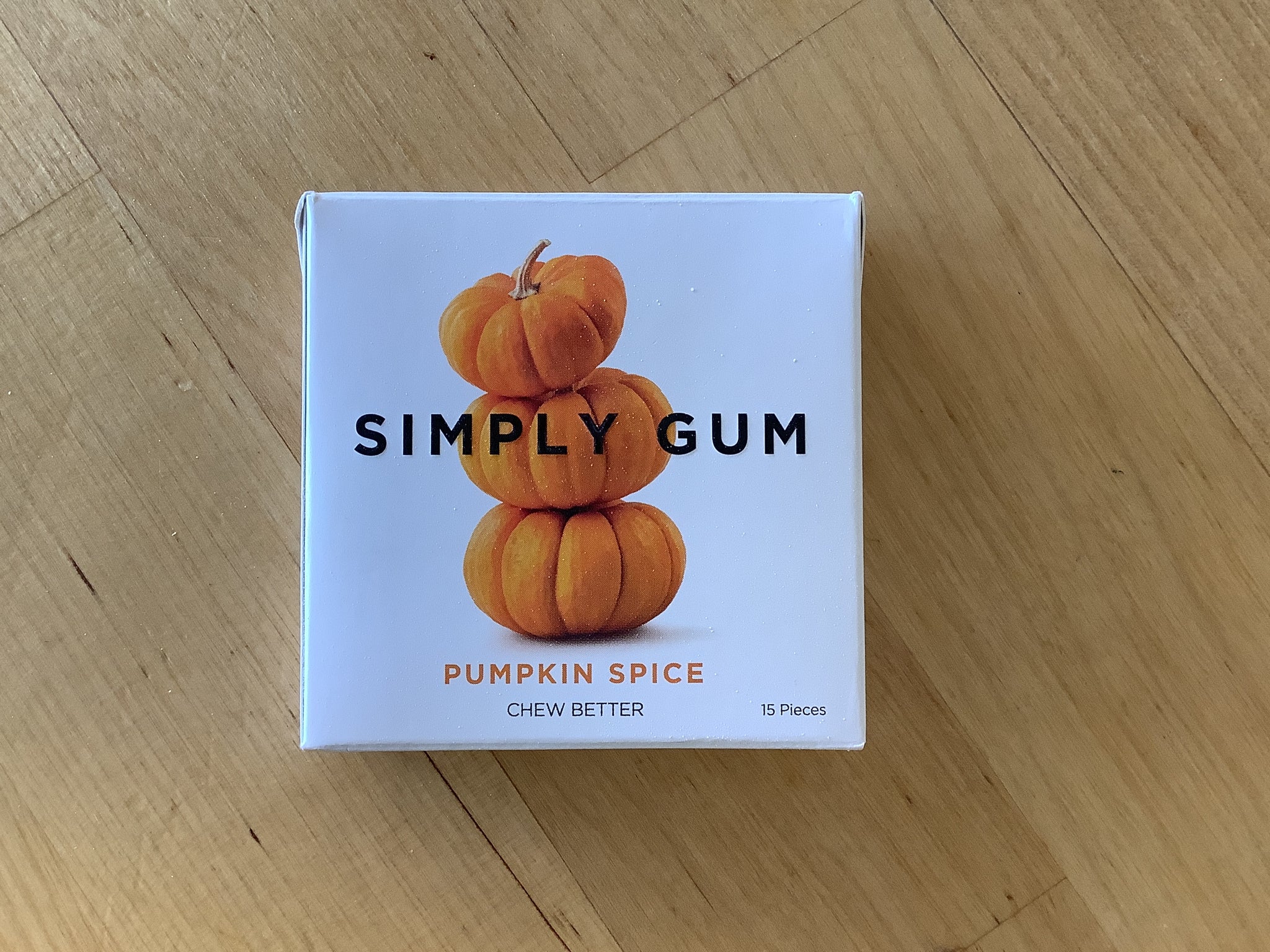 Plastic-free Chewing Gum