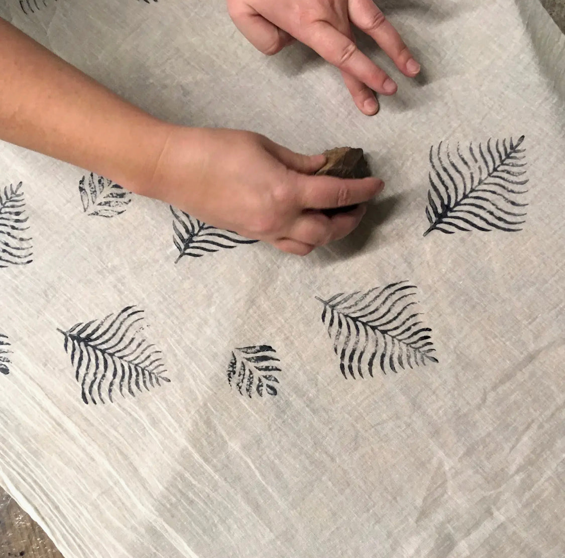 Indigo Block Printing Kit