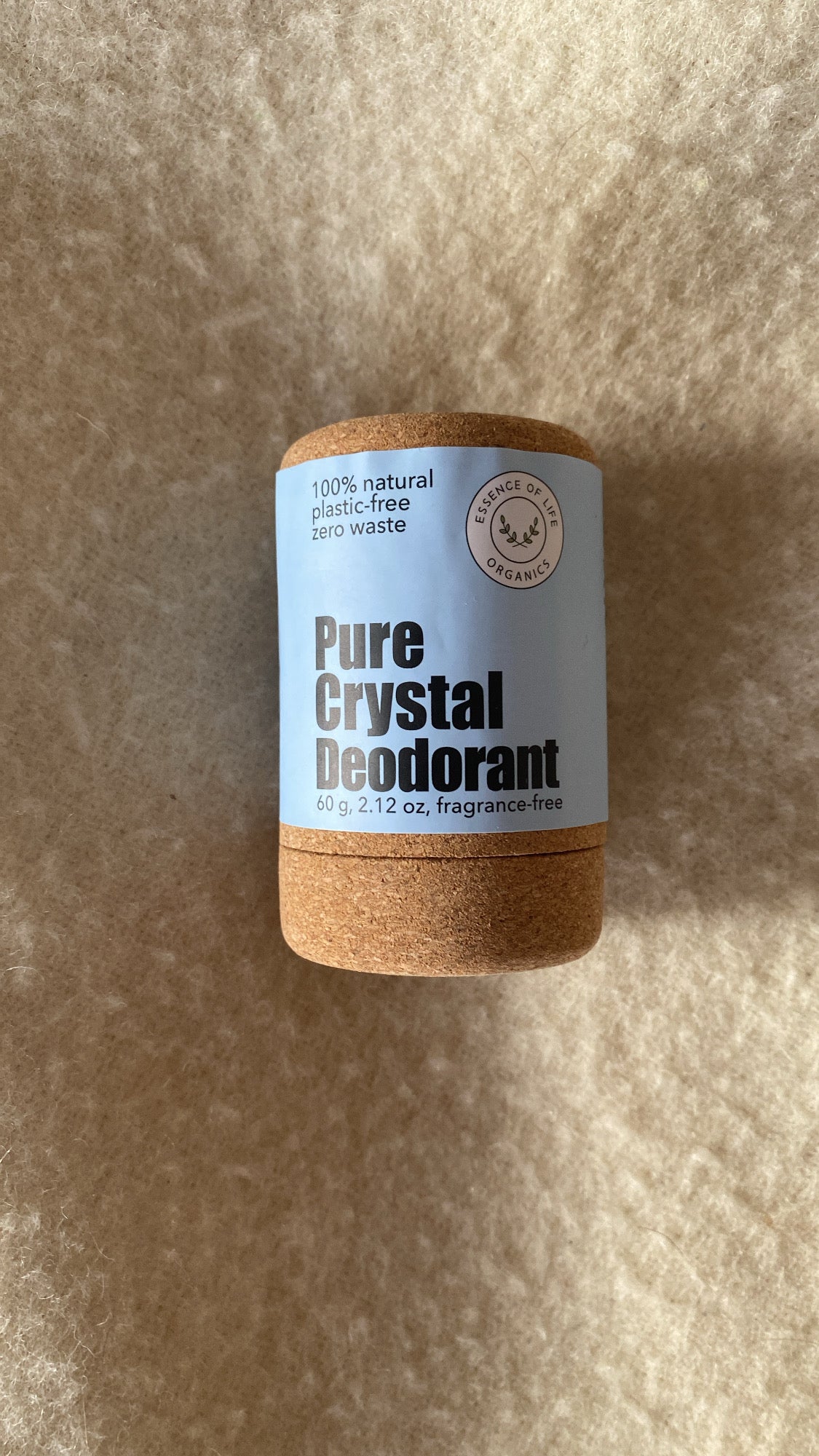 Crystal Deodorant | Zero Waste Cork