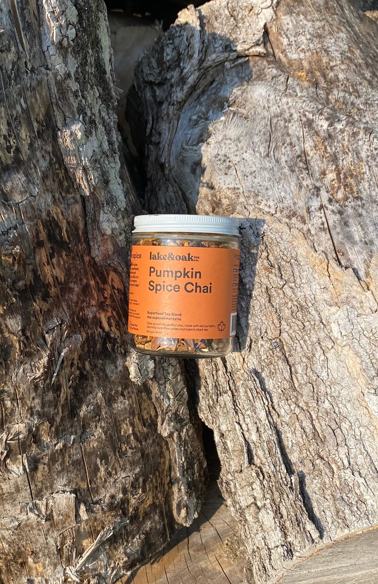 Pumpkin Spice Chai | Lake & Oak Organic Superfood Tea