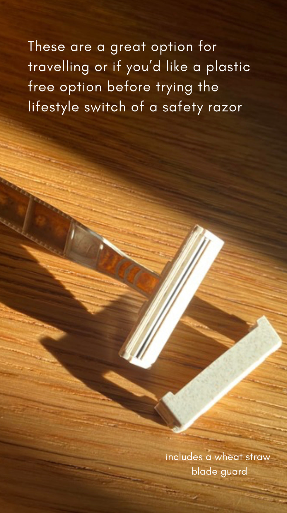 Free Razors Wheat Straw (Plastic Free) Razors – Harlowe Green