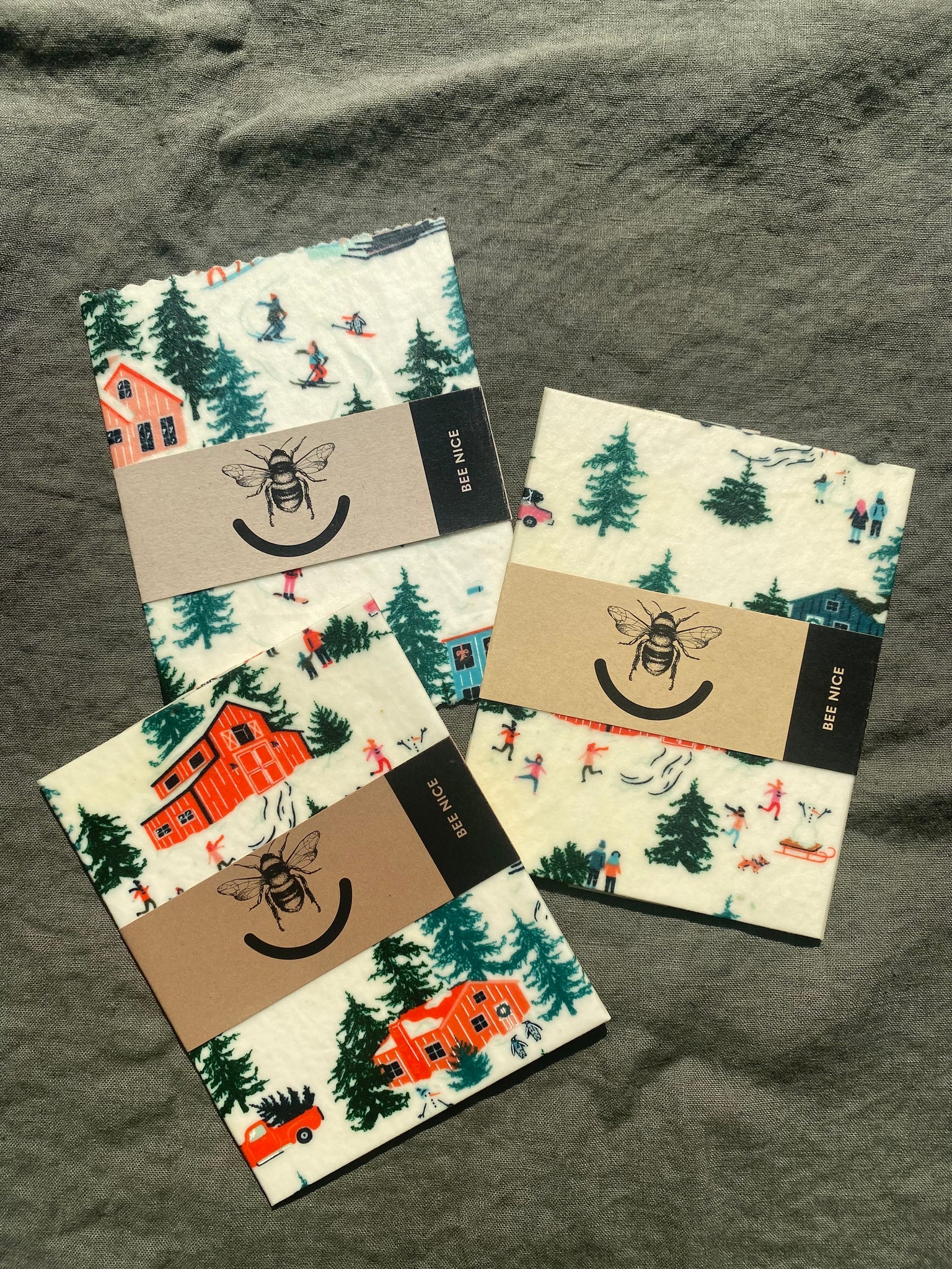 Holiday Beeswax Food Wraps