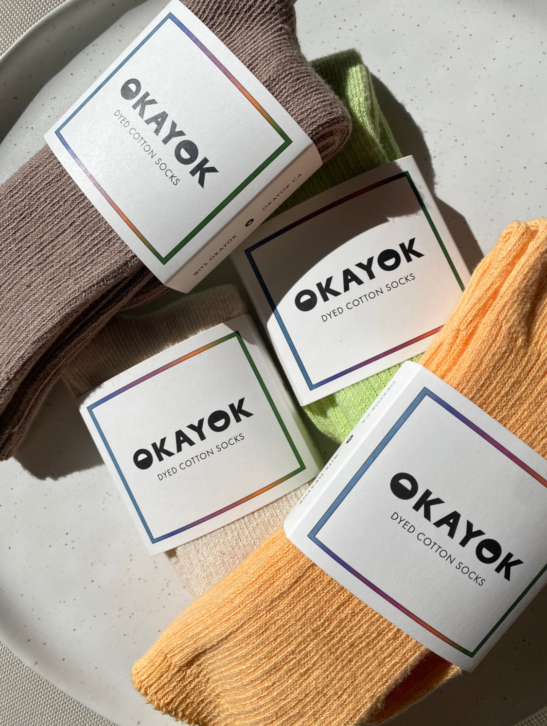 CA made Cotton Socks | OKAYOK