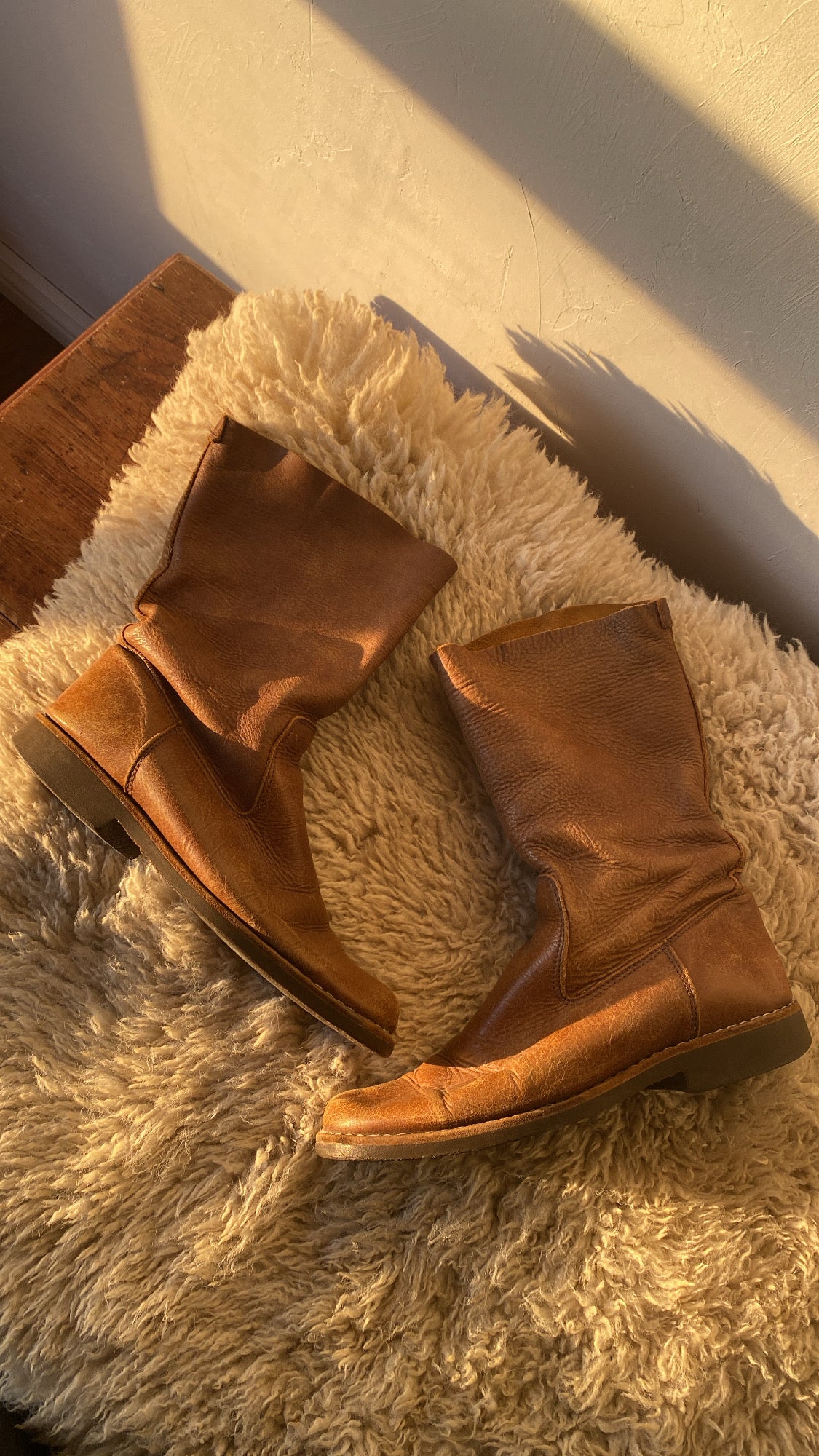 Vintage 124: Roots Tribe Leather Boots