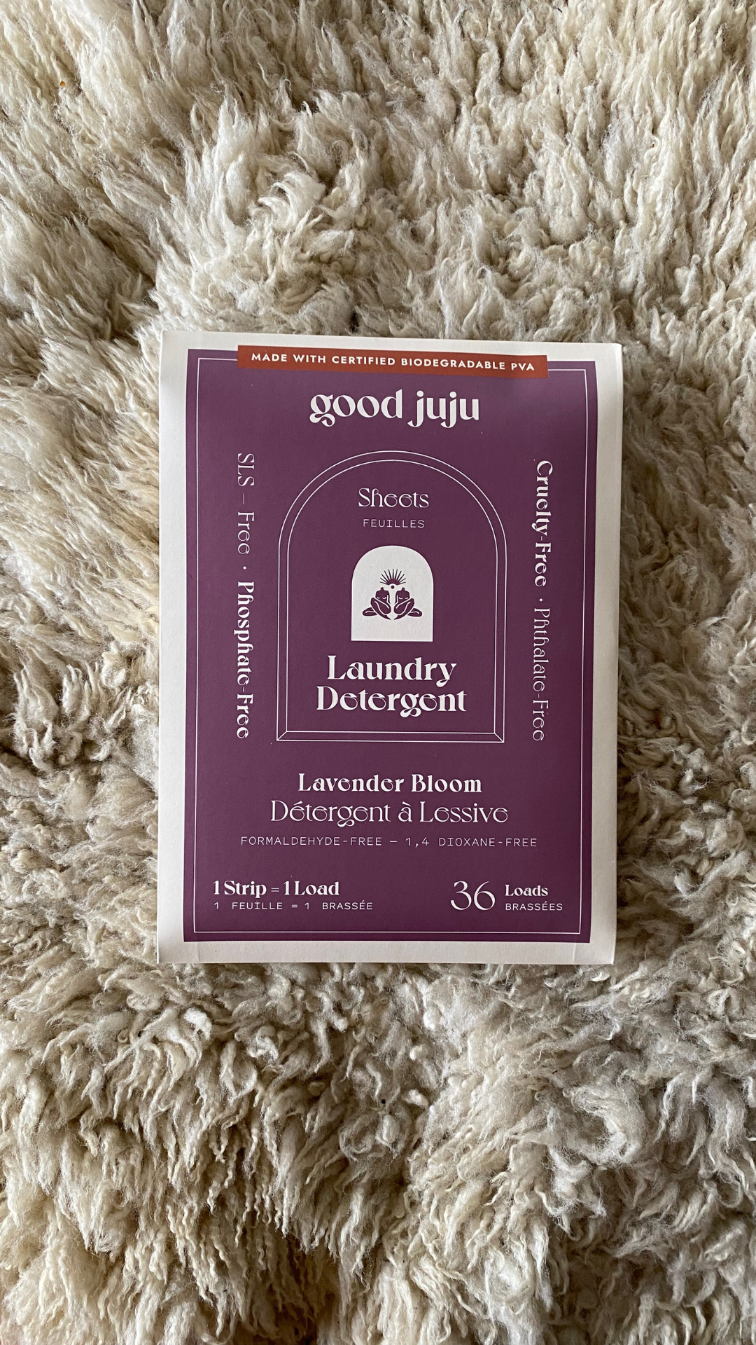 Good Juju Laundry Detergent Strips