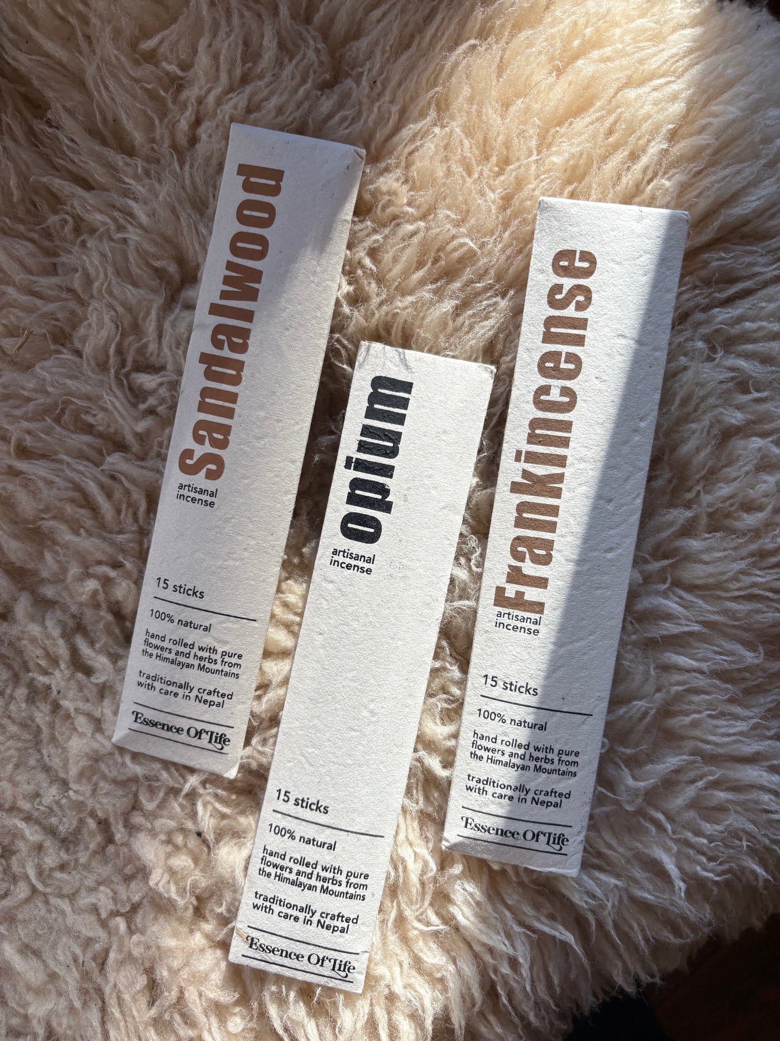 Natural Artisanal Incense | options