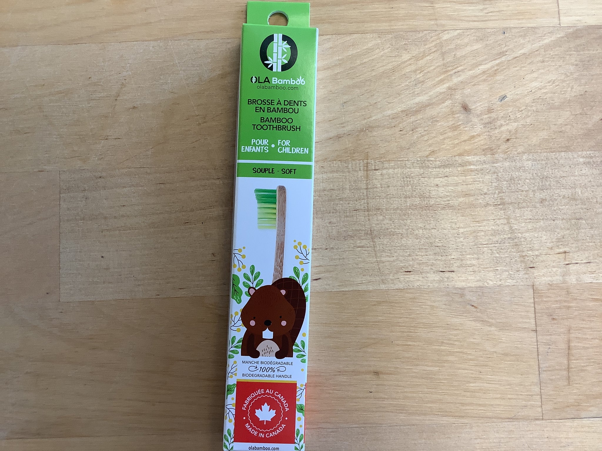 Children’s Bamboo Toothbrush | options