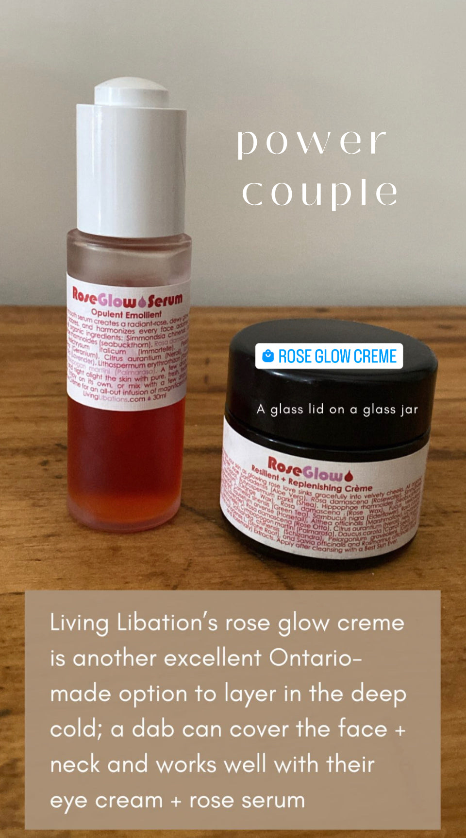 Rose Glow Serum | Living Libations