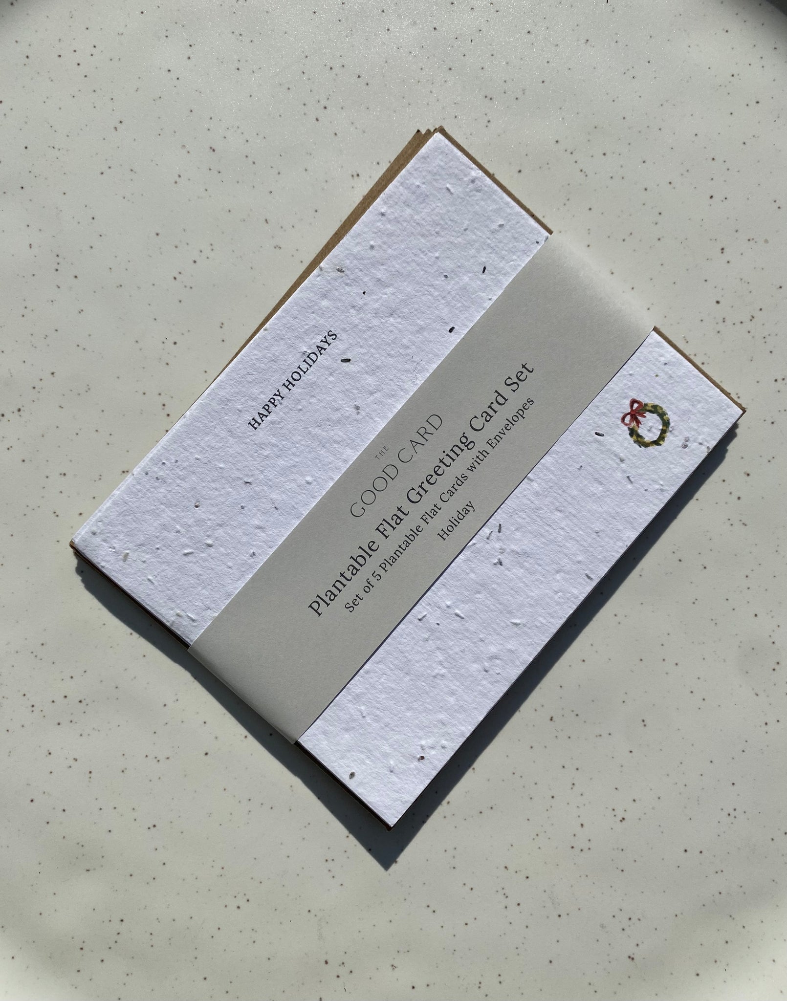 Plantable Holiday Flat Card Set