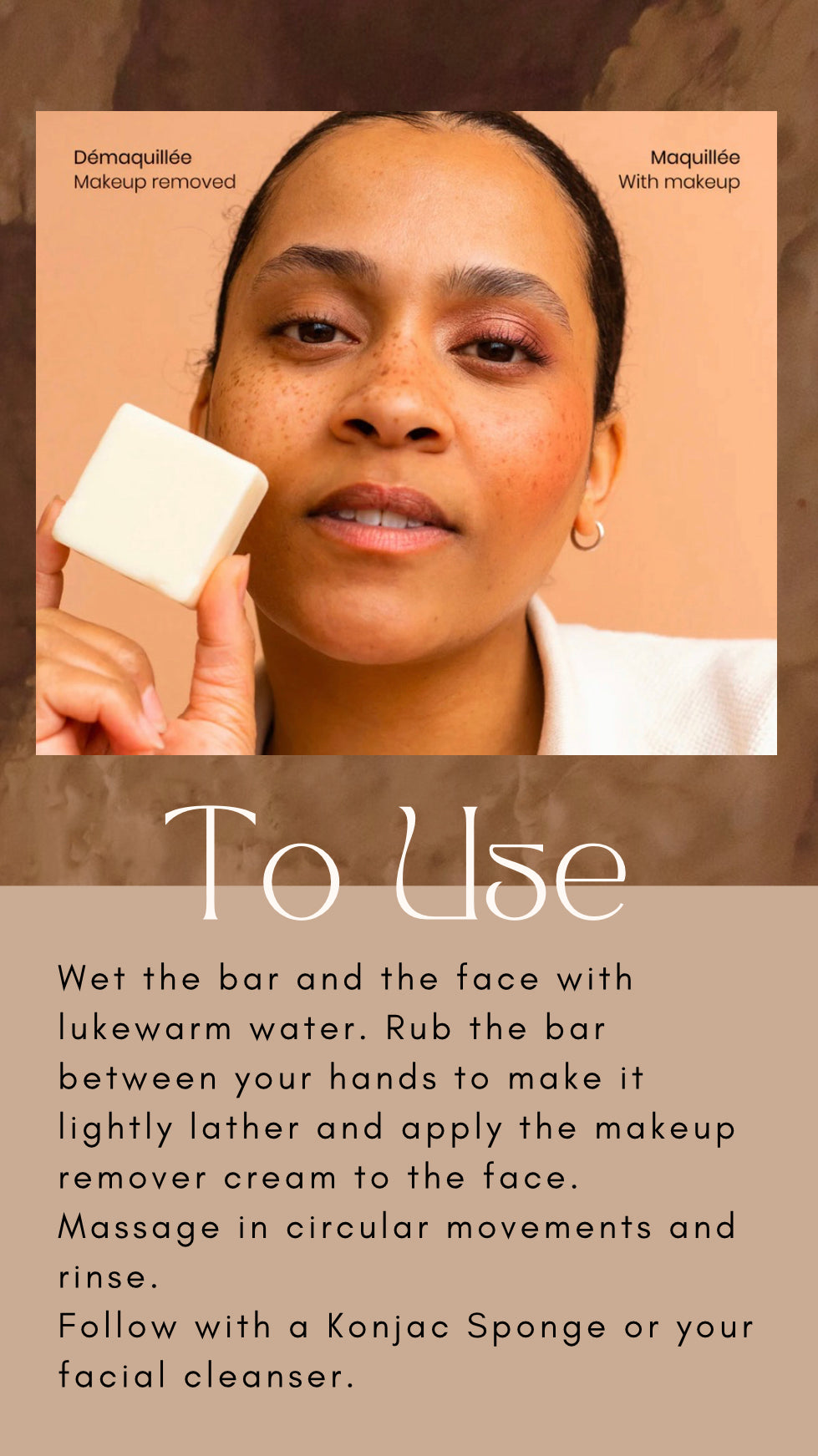 Make-up Remover Bar | package free