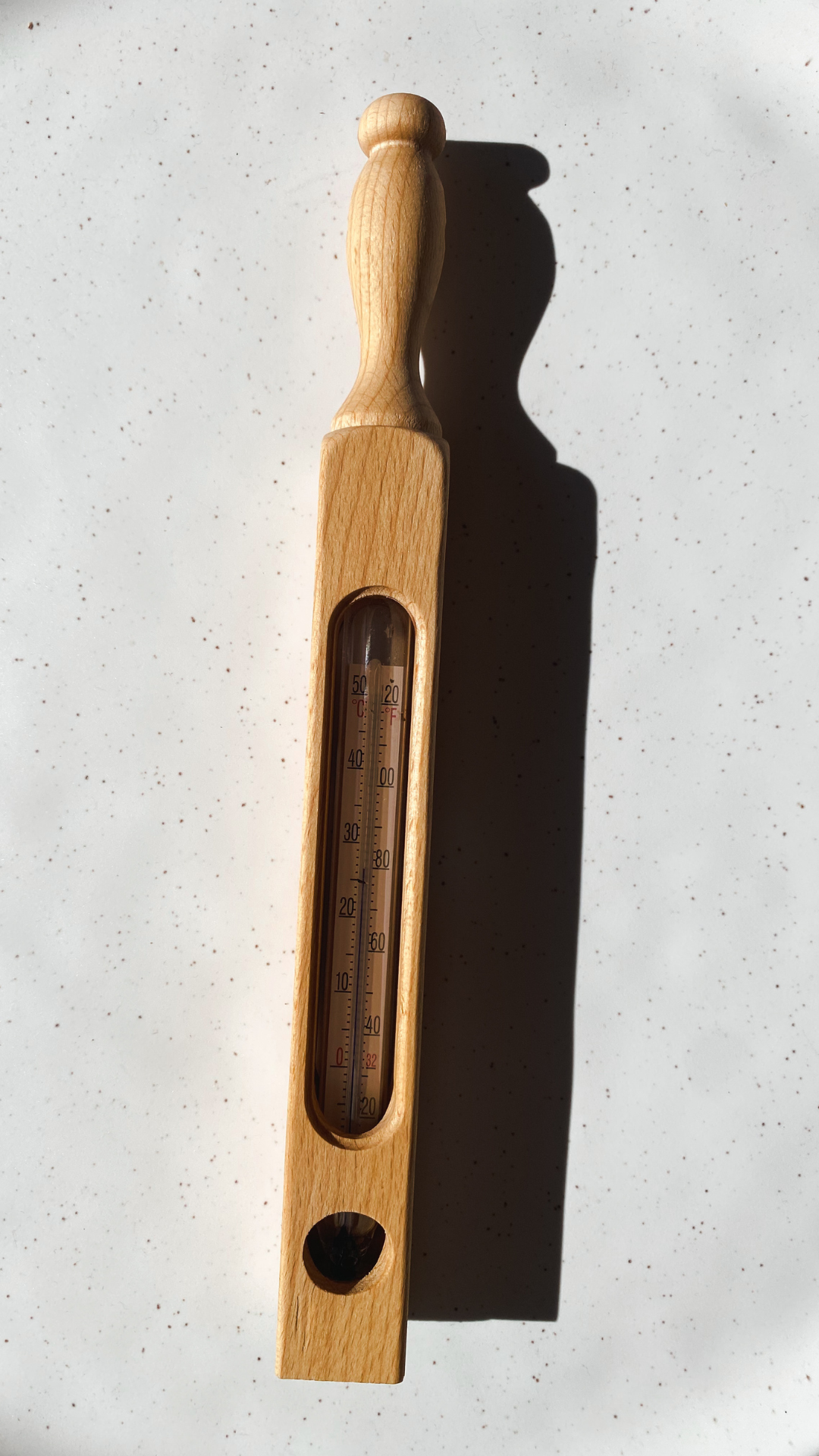 Wooden Bath Thermometer