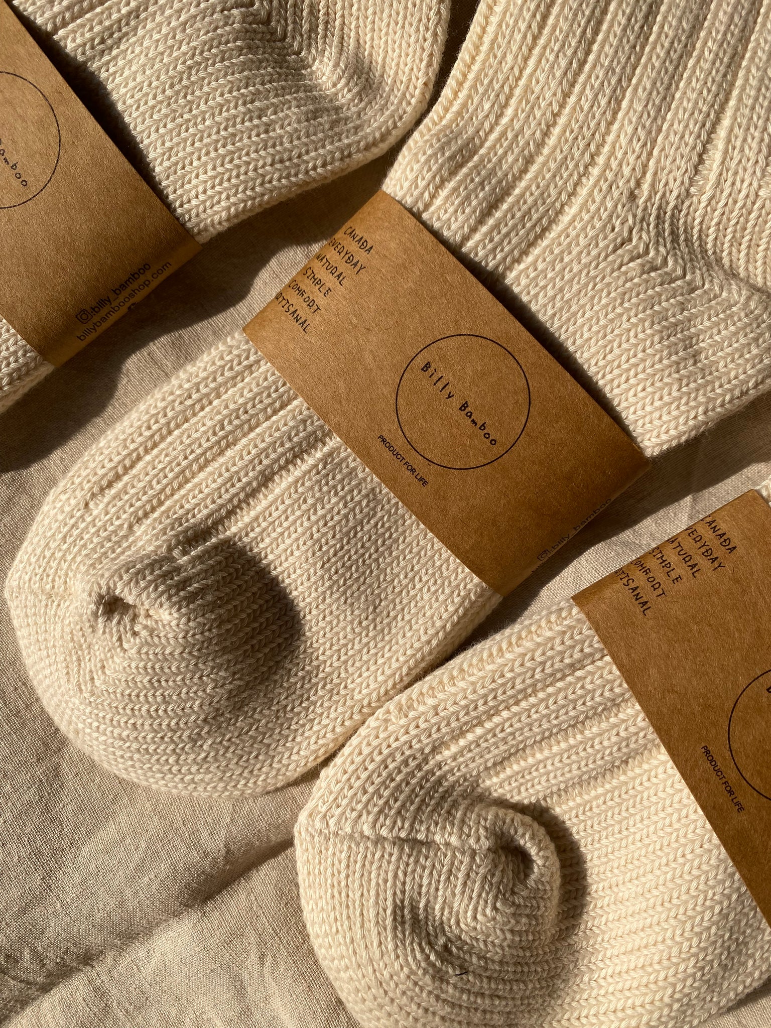 Crochet Field Flower Socks | Made in Canada