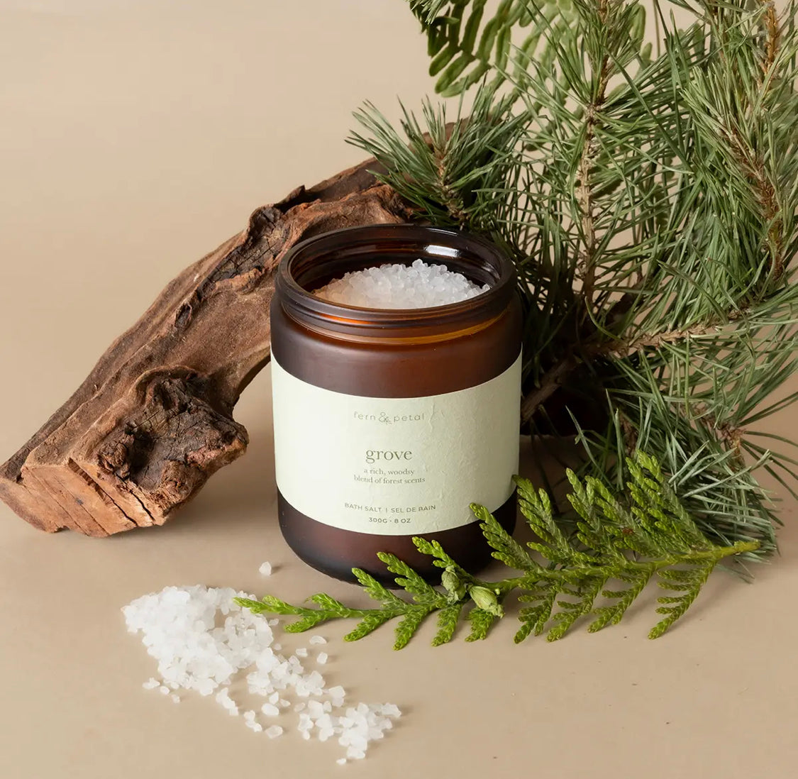 Handcrafted Bath Salts + Milks | essential oil blends