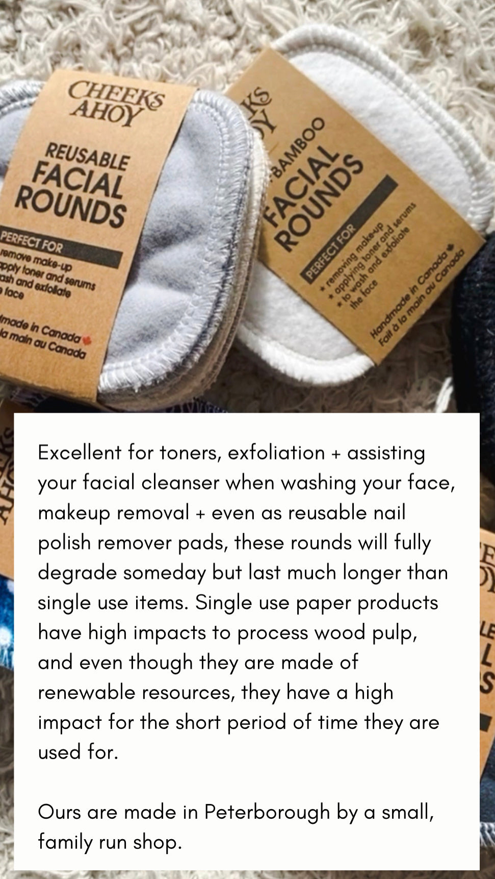Reusable Facial Rounds | Cotton