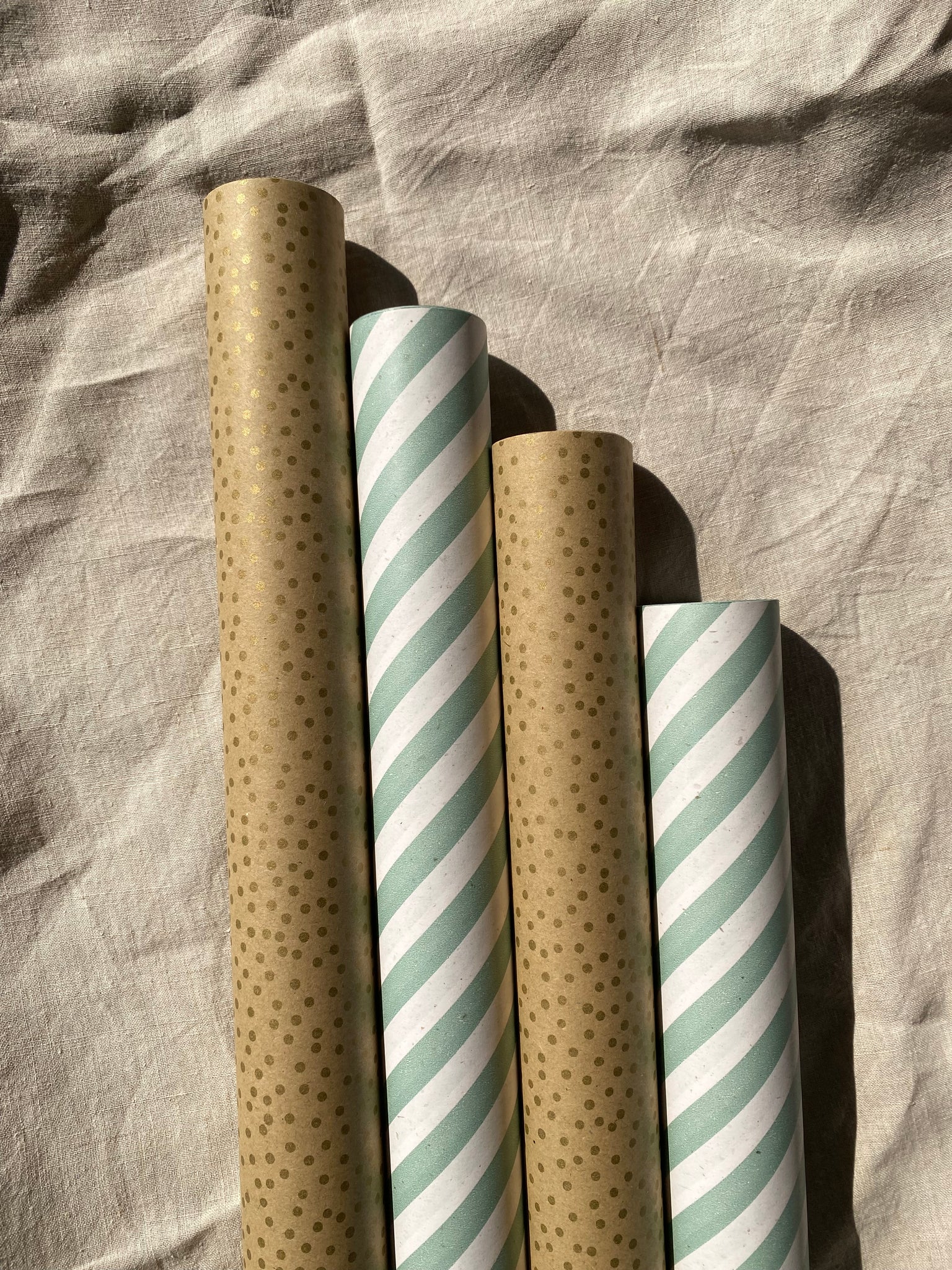 Recyclable, Plastic-free Gift Wrap | Recycled Paper + Water based Ink