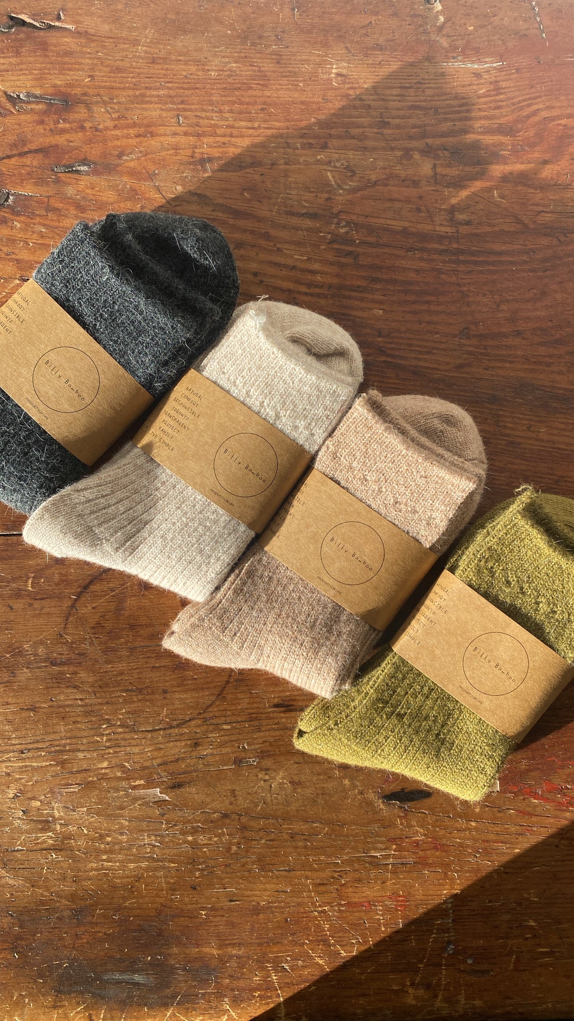 Icelandic Wool Socks | Neutrals