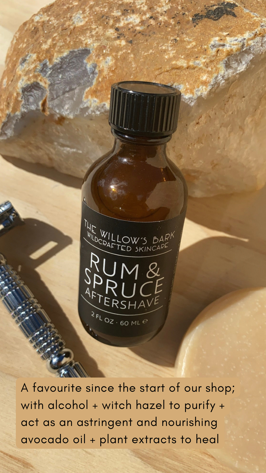 Rum + Spruce Aftershave