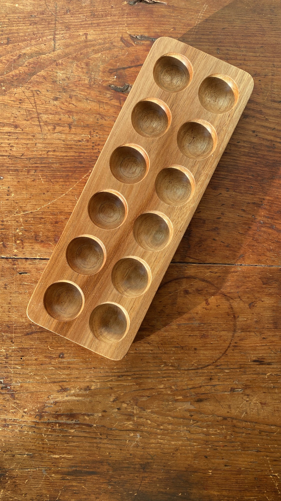 Egg Holder | Acacia Wood