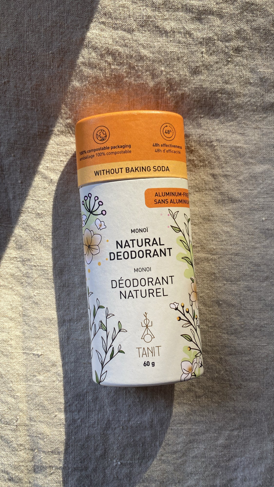 Magnesium Natural Deodorant | Tanit