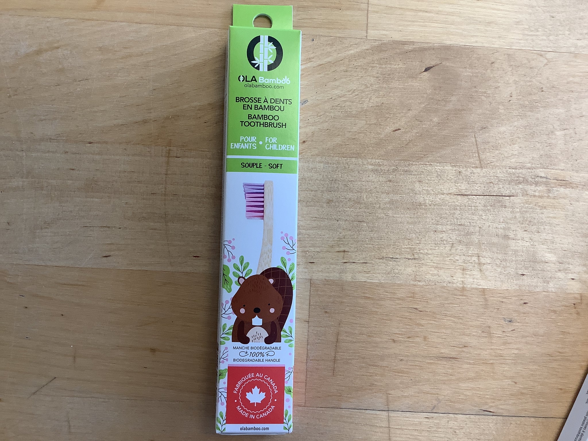 Children’s Bamboo Toothbrush | options