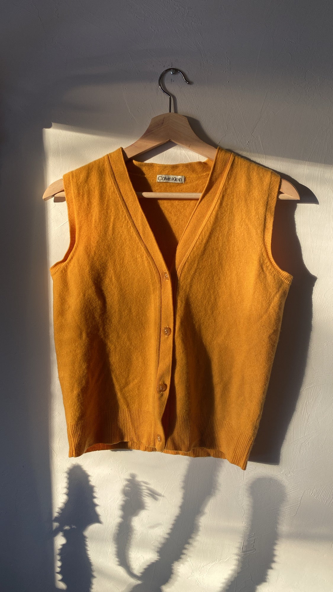 Vintage 184: Goldenrod CK Vest