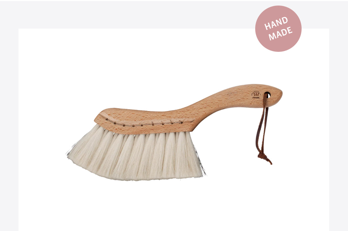 Dust Brush | looped leather hanger