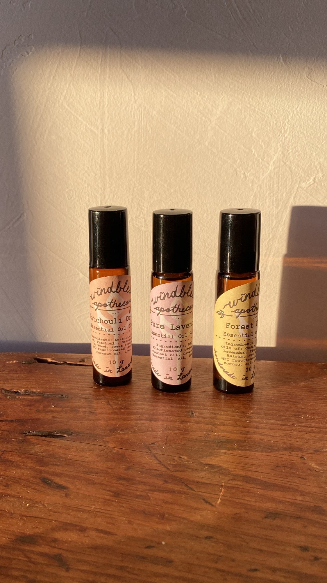 Pure Botanical Aromatherapy + Perfume Rollers