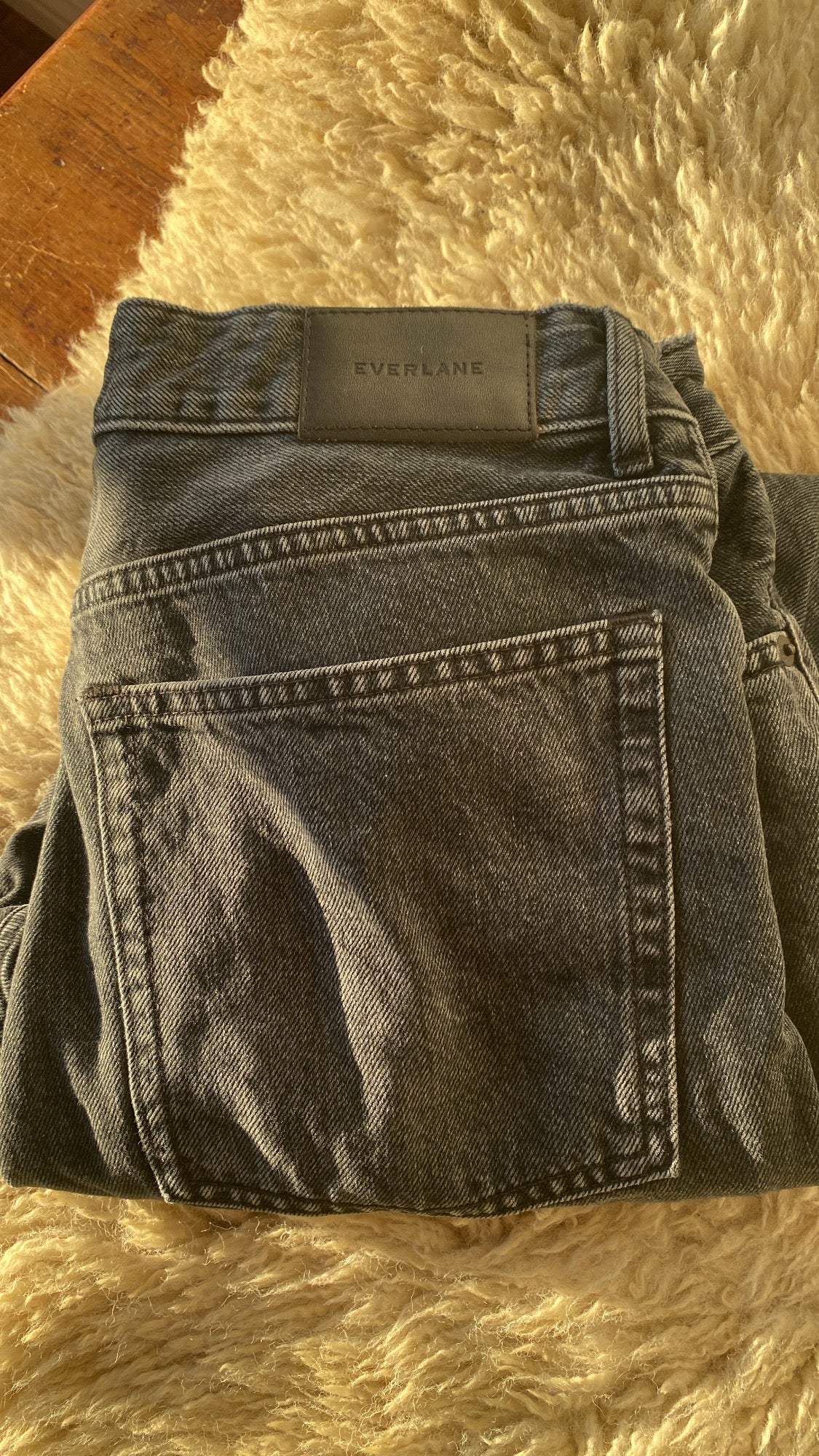 Vintage 123: Everlane organic Cheeky Jeans, 30s