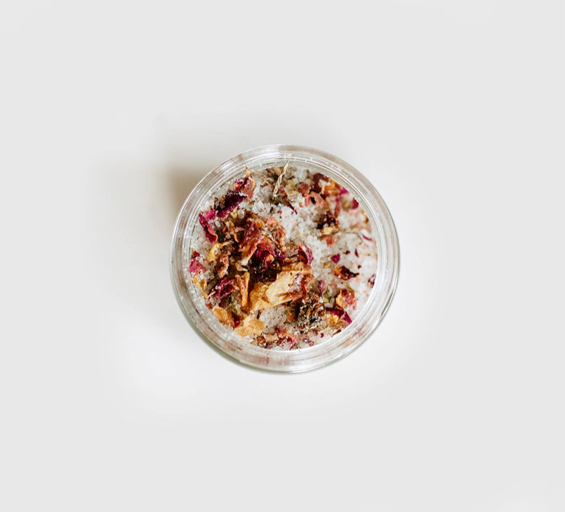 Bath Soak + Exfoliant | Frankincense + Rose